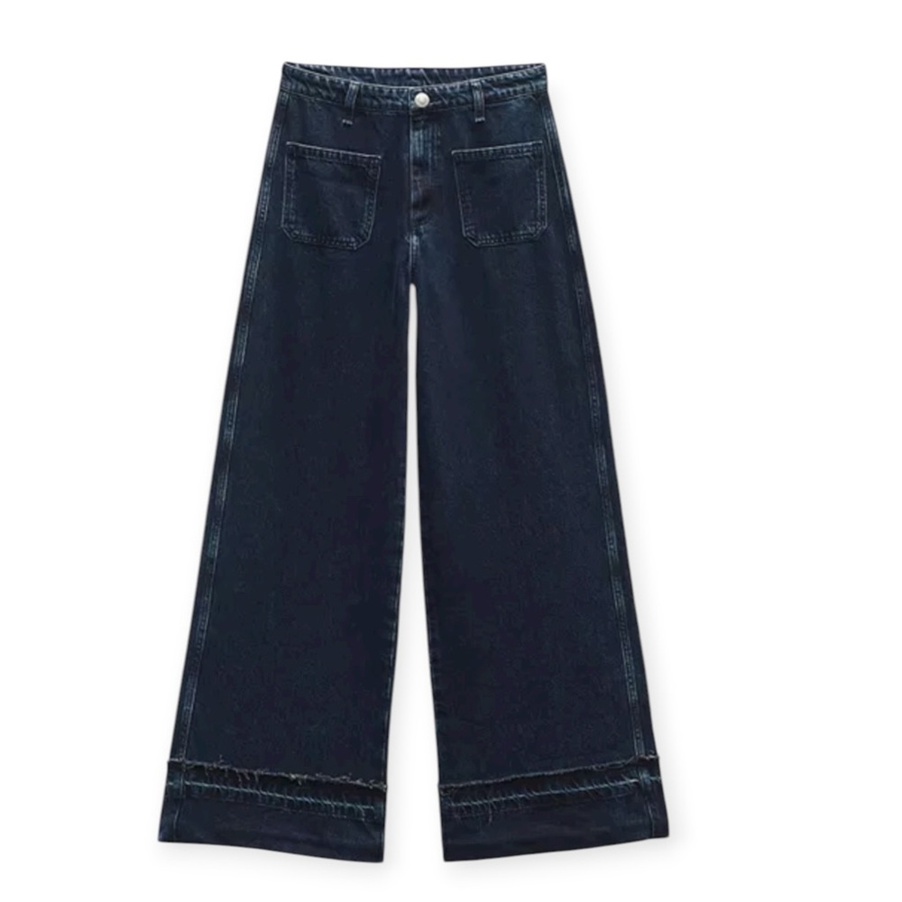 rag & bone Dark Blue Flare Jeans